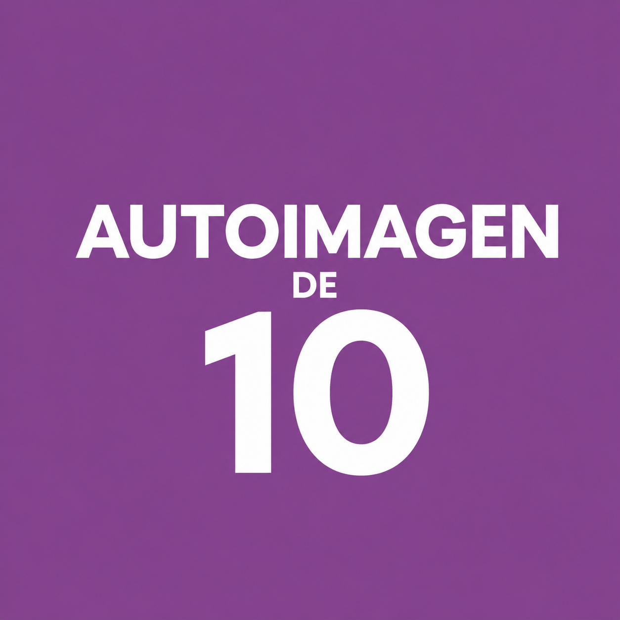 Autoimagen de 10